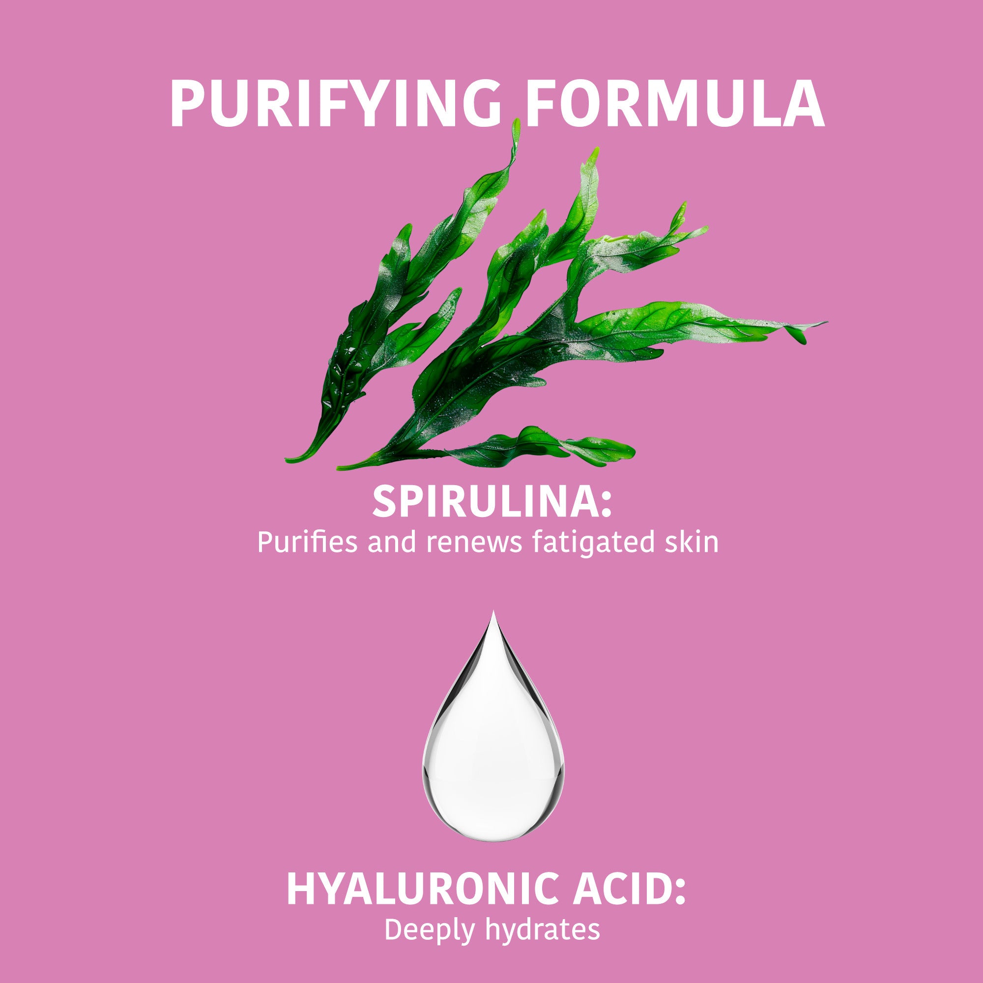 Purifying POST-WORKOUT Mask with Spirulina
