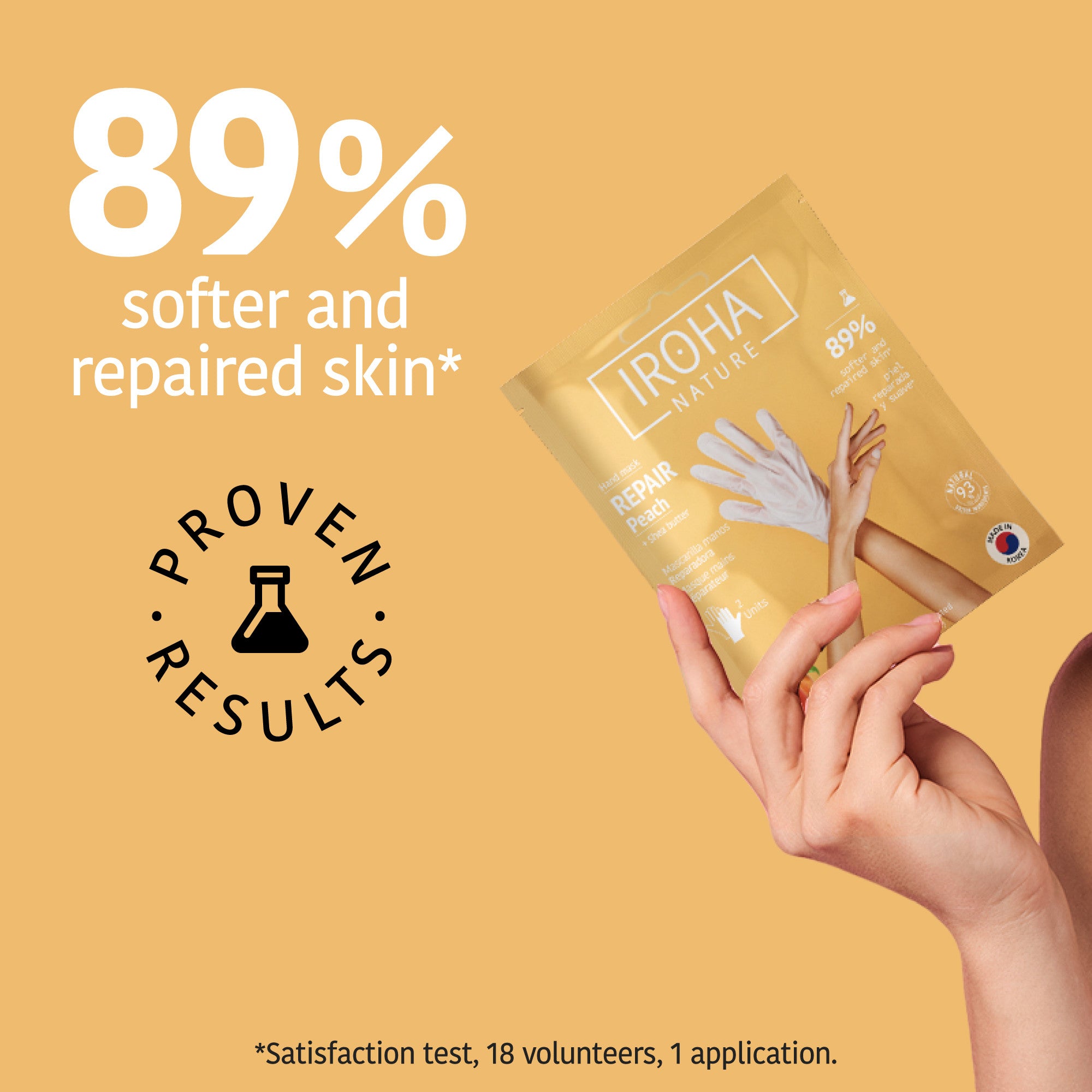 Repair Hand Mask with Peach
