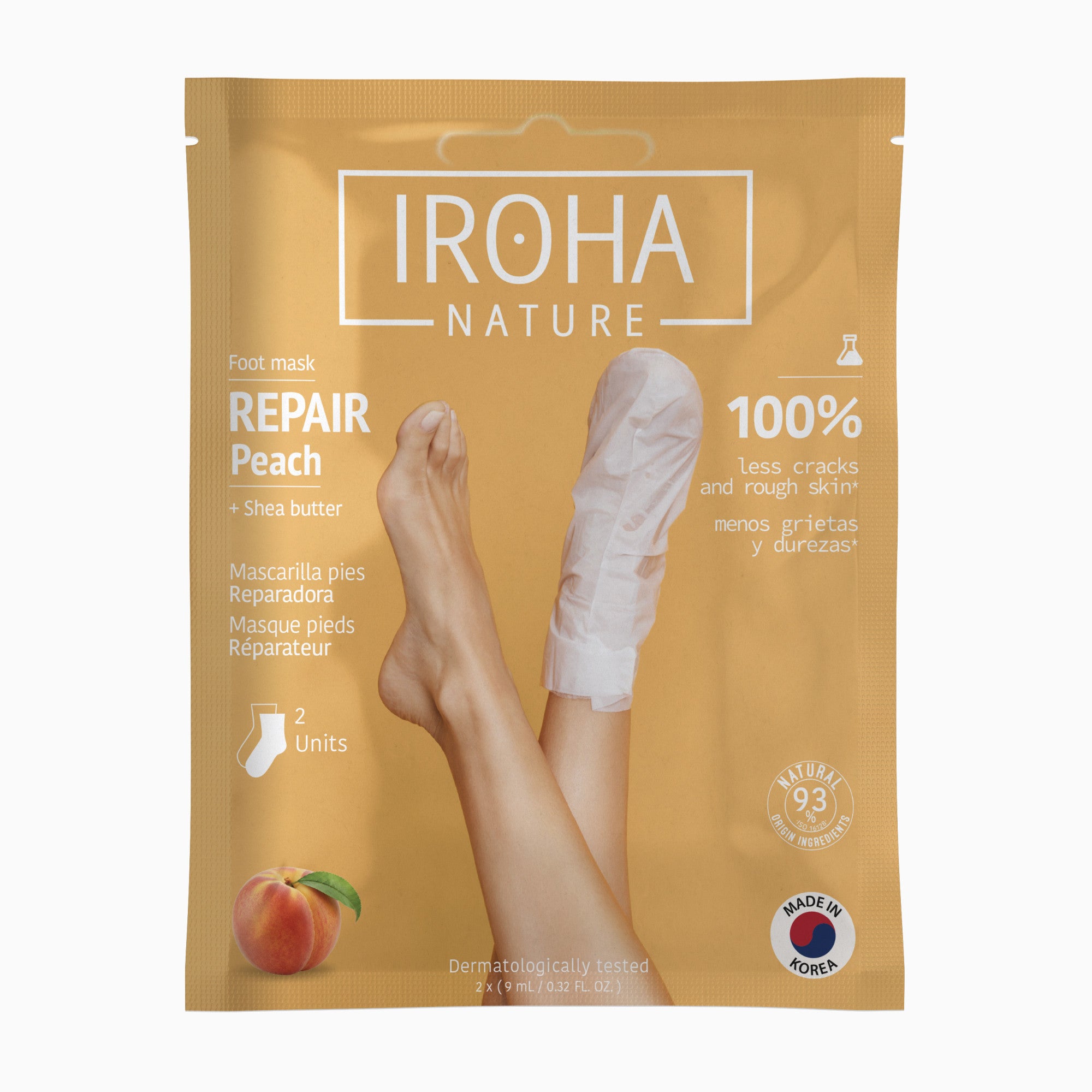 Repair Peach Foot Mask