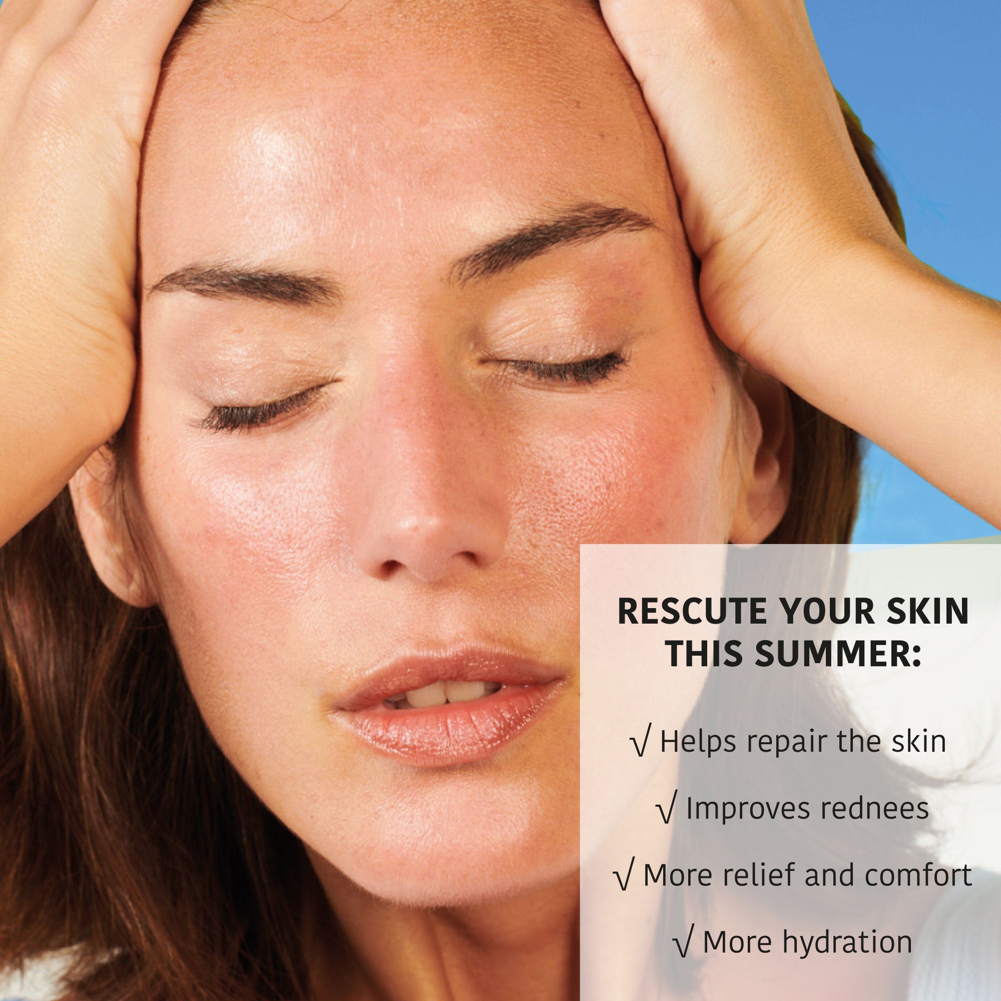 Repairing Aftersun Face Sheet Mask