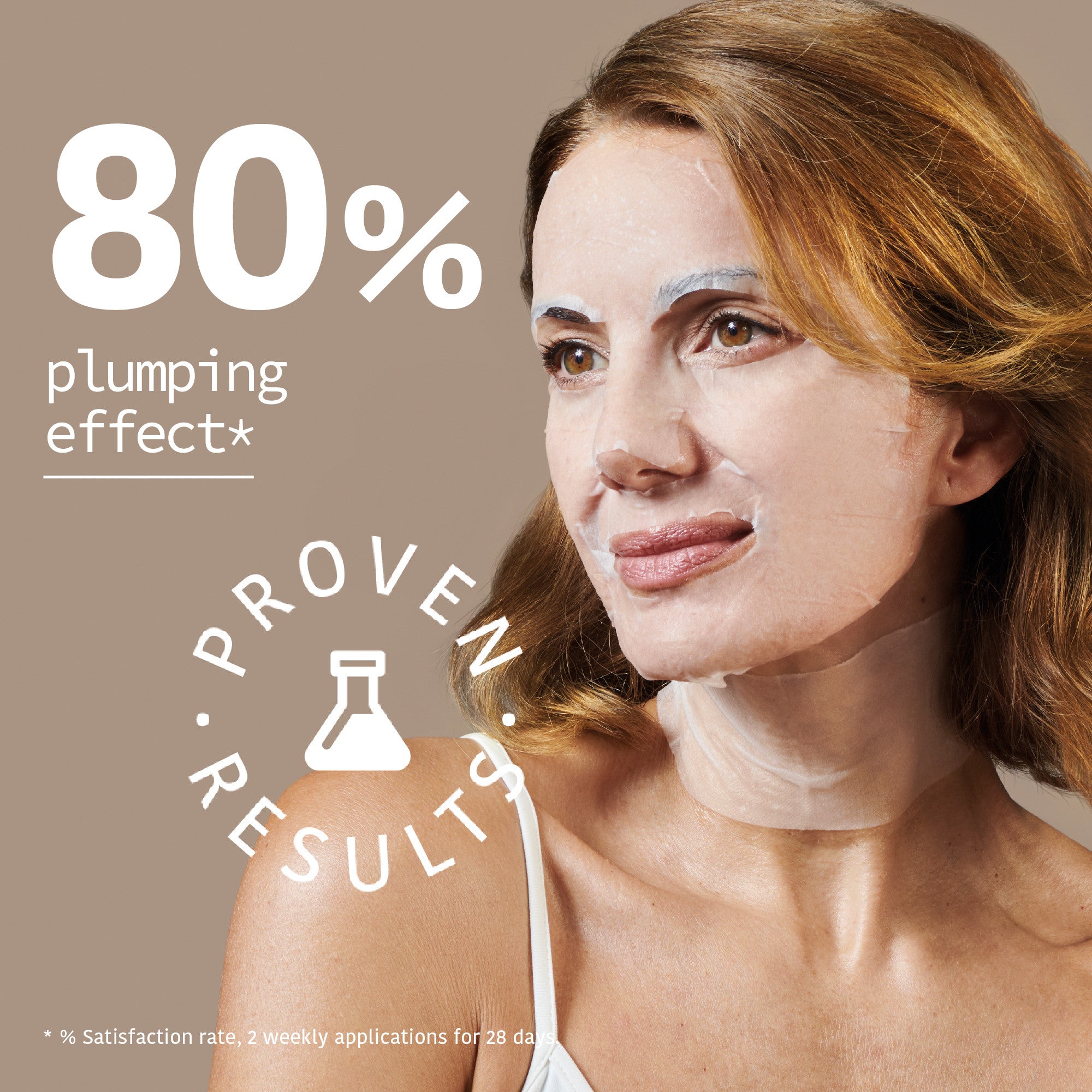 Wrinkle Filler Face Sheet Mask with Triple Hyaluronic Acid