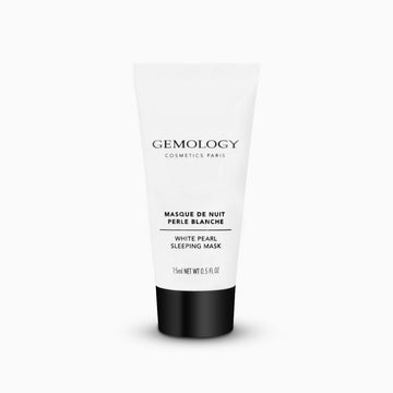Reisestørrelse white pearl mask 5 stk