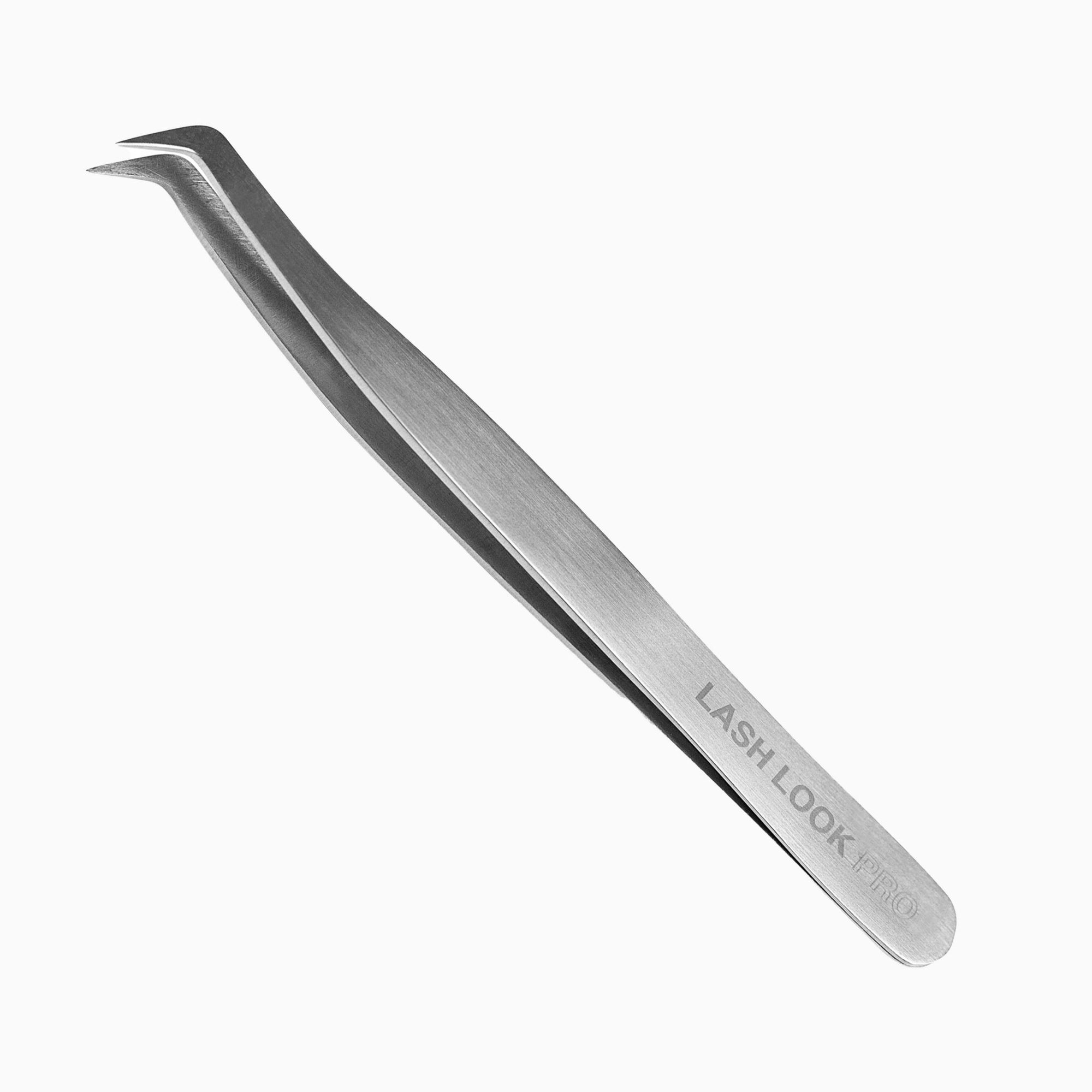 Avrundet volum pinsett sølv - Lash Look