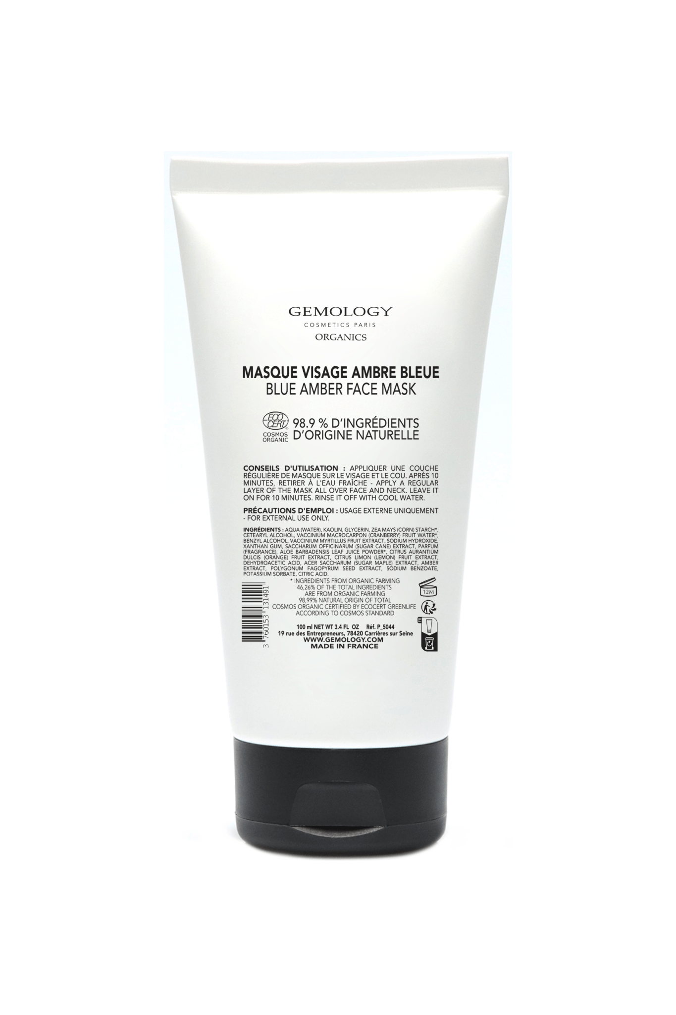 Blue Amber Face Mask PRO 100ml - BYŪTI