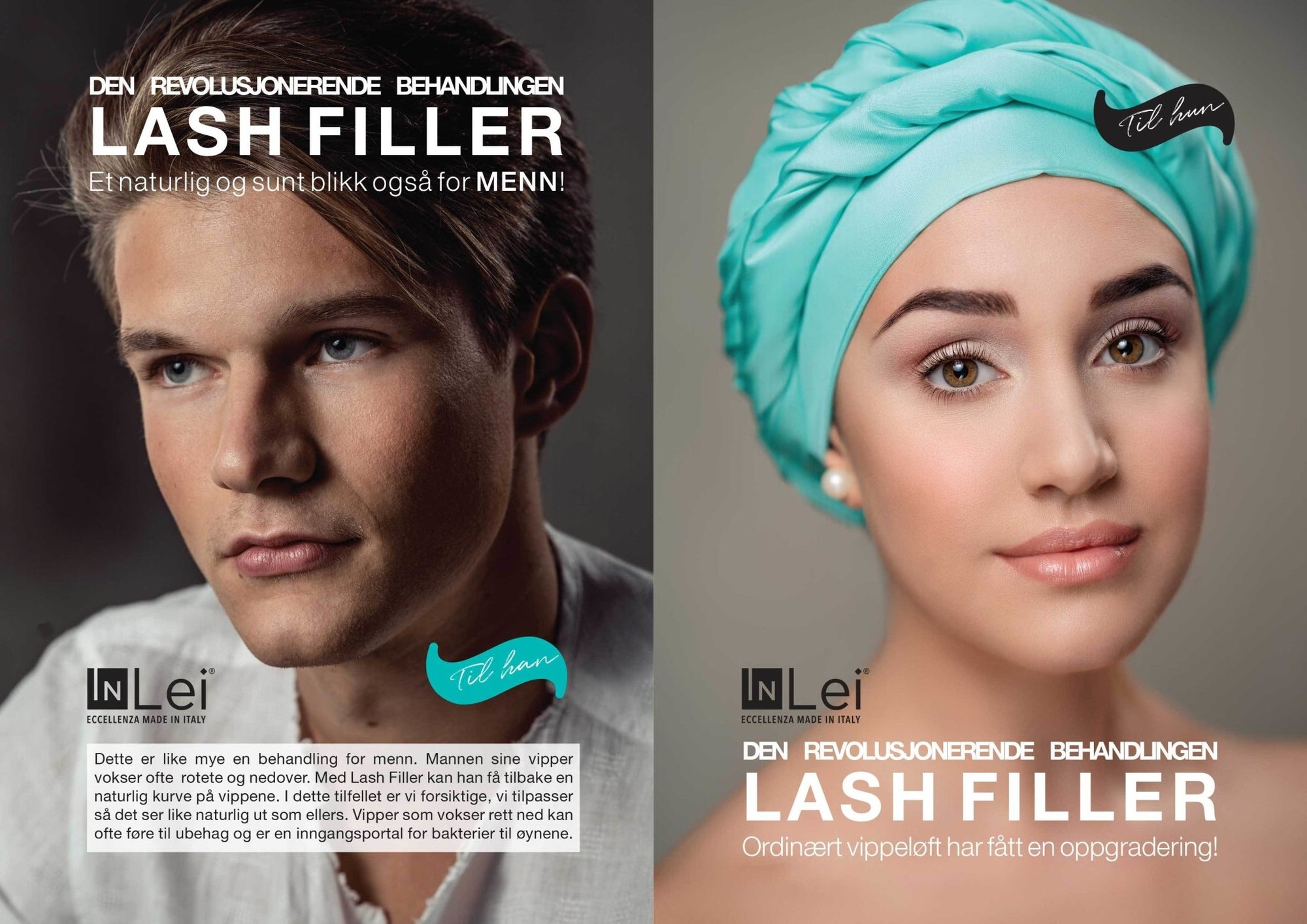 Display + 50 brosjyrer - Lash Look