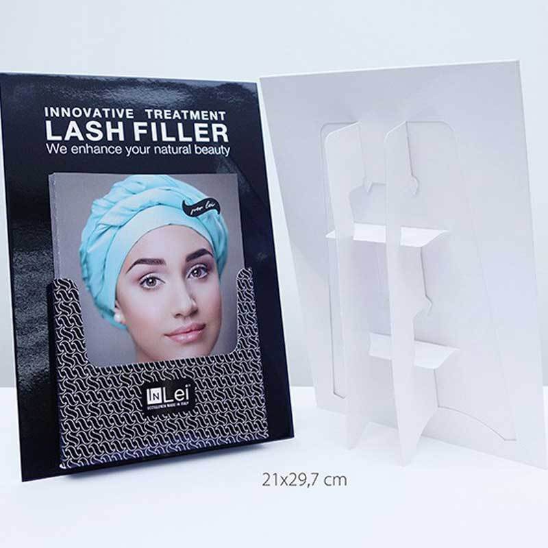Display + 50 brosjyrer - Lash Look