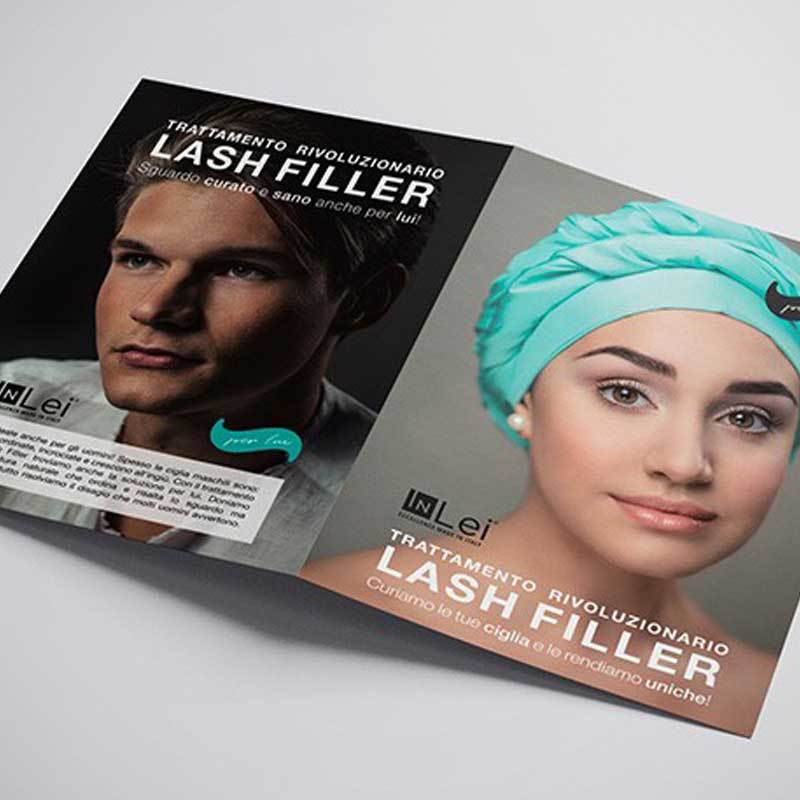 Display + 50 brosjyrer - Lash Look