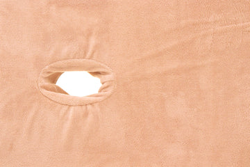 Gemology Pink Beige Head Hole Towel - BYŪTI