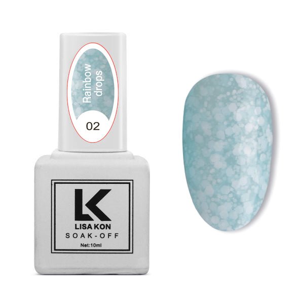 Rainbow drops - Baby Blue - 02 - Lash Look