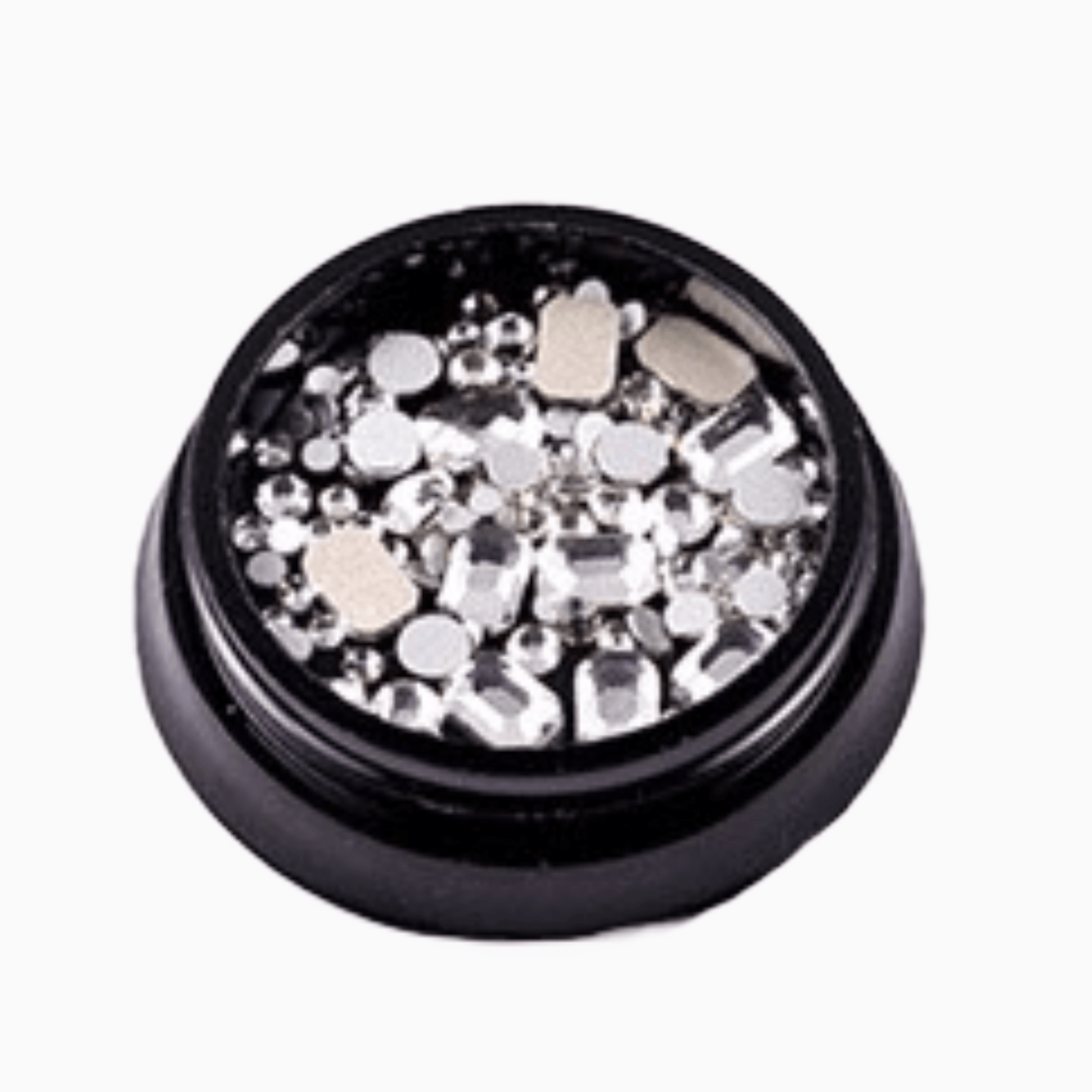 Rhinestones Clear firkantet - Lash Look