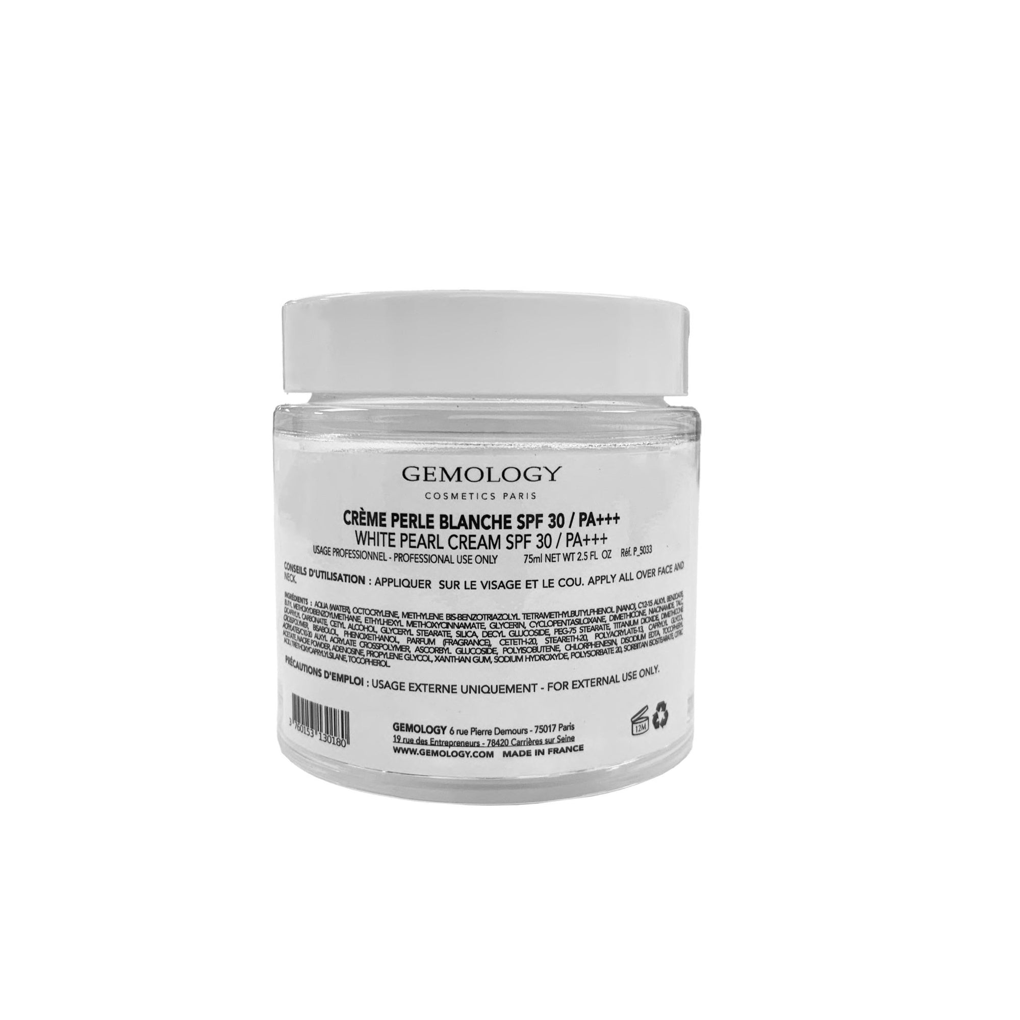 White Pearl Cream SPF 30 PA +++ PRO - BYŪTI